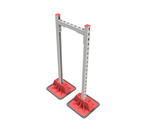 Опорная конструкция для гор. прямоуг. воздуховодов  TECHNORAPTOR LIGHTFOOT 350х1000  KM-TR-LTF-SSHRAD-350-1000  КМ - профиль