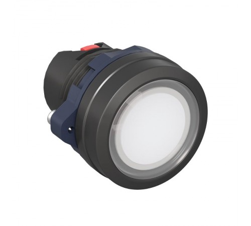 Головка кнопки плоская прозрачная с  фиксацией, белая  M22P-FLLWP  DKC