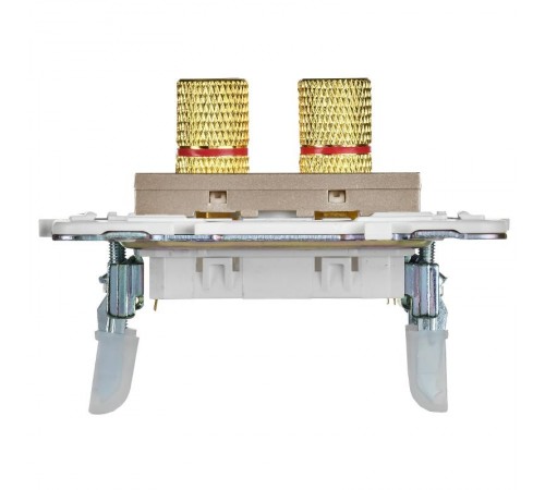 SKANDY Аудиорозетка 4-местная SK-A01Sa песочный  SK-S40-K98  IEK