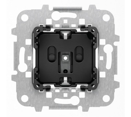 Механизм розетки SCHUKO с заземлением, 16А/230В, для плоского монтажа, серия SKY, без распорных лапок2CLA818890A1001 ABB
