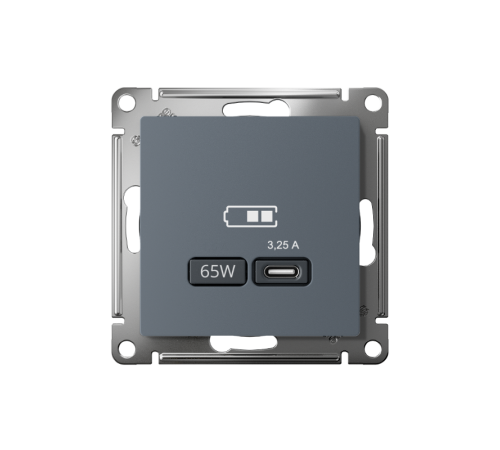 AtlasDesign Грифель USB Розетка тип-C 65W высокоскоростной заряд QC PD  ATN000727  SE