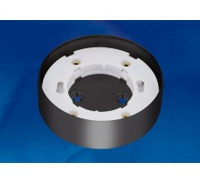 Светильник накладной точечный под лампу GX53/FT BLACK CHROME 10 PROM GX53, черный хром.  UL-00003735  Uniel