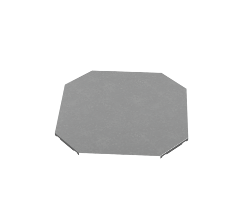 Крышка Х-разветвителя 300 мм "ПЛЮС" HD  KXDplus300 HD   КМ-профиль