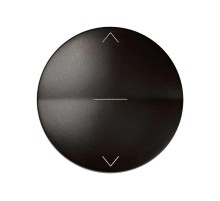 Клавиша для выключателя жалюзи трехпозиционного с пиктограммой "стрелки" коричневого цвета S88  88033-32  Simon