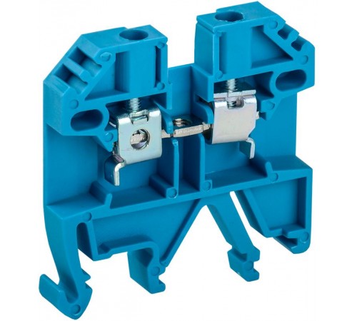 Клемма винтовая КВИ-2,5мм2 синяя  YZN30-002-K07  IEK