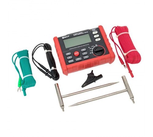 Измеритель сопротивления заземления цифровой E-Resist MS2302  ms2302  EKF
