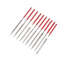 Набор надфилей алмазных 140х70х3мм, 10 шт.  KR-12-4115  Kranz