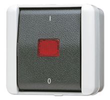 Выключатель контрольный для накладного монтажа 802KOW Jung