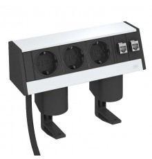 Укомплектованный настольный бокс DB (алюминий,серебристый) (DB-1B3 D3S2K)  6116942  OBO Bettermann