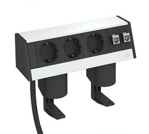 Укомплектованный настольный бокс DB (алюминий,серебристый) (DB-1B3 D3S2K)  6116942  OBO Bettermann