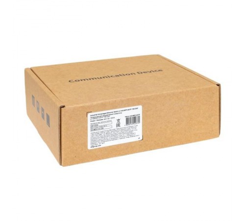 Промышленный неуправляемый коммутатор U-1GX/SFP-4GTP, 1 порт 1000Base-X SFP, 4 порта 10/100/1000Base-T(X) RJ45 c PoE, монтаж на динрейку TSX TSX-U-1G