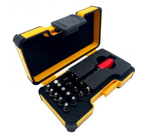 Набор бит SL/PZ/PH/TX с битодержателем STAR в кейсе, 21 шт  02082136  Felo
