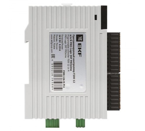 Программируемый контроллер F200 12 в/в N PRO-Logic EKF PROxima  F200-12A-N-P11  EKF