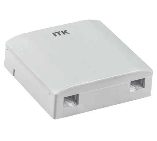 Розетка оптическая настенная 2 порта SC/LC  CS2-FSCLC-22  ITK