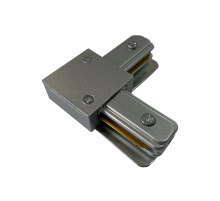 Коннектор для шинопровода осветительного серый L-образный PTR CL-GR  .5023864  Jazzway