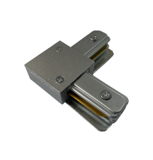 Коннектор для шинопровода осветительного серый L-образный PTR CL-GR  .5023864  Jazzway