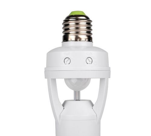 Датчик движения PMS-IR 045 60Вт Е27 360° 6м WH IP20  .5013018  Jazzway