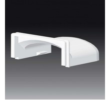 Переходник канал-коробка LO 35 8837 (HB) (Цвет Белый)   8837_HB  Kopos