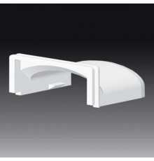 Переходник канал-коробка LO 35 8837 (HB) (Цвет Белый)   8837_HB  Kopos