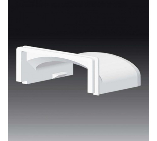 Переходник канал-коробка LO 35 8837 (HB) (Цвет Белый)   8837_HB  Kopos