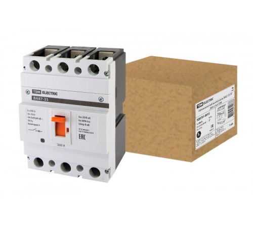 Автоматический выключатель ВА87-35 3Р 200А 25кА  SQ0751-0015  TDM