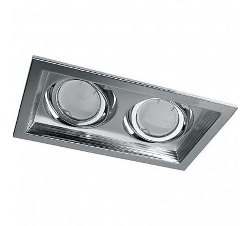 Светильник встраиваемый DLT202 потолочный MR16 G5.3 хром  41045  Feron