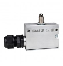 Микропереключатель МП-1204м/01 (толкатель шток крепление фронт гайками)   347471  КЭАЗ