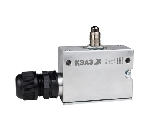 Микропереключатель МП-1313м/03 (толкатель шарик крепление комбинированное)  347483  КЭАЗ