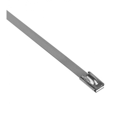 Хомут AISI 304 из нержавеющей стали, 4.6x290 (10 шт.) FlexLock PROxima  plc-fl-tss-304-4.6x290-r  EKF