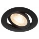 Светильник светодиодный встраиваемый  KL LED 25A-5 3K BK круглый поворотный черный 5Вт 3000К  Б0068164  ЭРА
