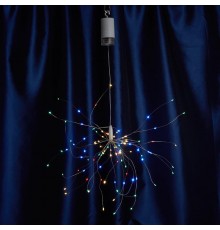 Гирлянда украшение Фейерверк 100 LED 0.3м, мульти, батарейки 4*АА, IP20, CL595  41656  FERON