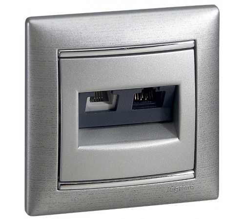 Valena Алюминий матовый Рамка 1-ая  770331  Legrand