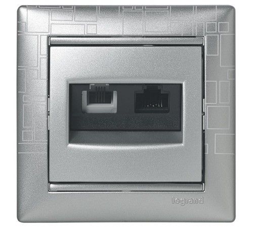 Valena Алюминий модерн Рамка 1-ая  770341  Legrand