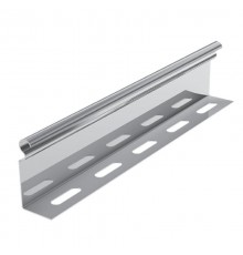 Перегородка в лоток 100х3000, толщ. 0,7 мм, Сендзимир цинк, 040116  ПЛПТ-100х3000-0,7-СЦ   Ostec