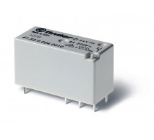Низкопрофильное миниатюрное электромеханическое реле; монтаж на печатную плату; выводы с шагом 5мм; 2CO 8A; Контакты AgNi  415290600011  Finder