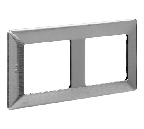 Valena LIFE Сталь Рамка 2-ая  754152  Legrand