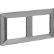 Valena LIFE Сталь Рамка 2-ая  754152  Legrand