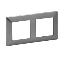 Valena LIFE Сталь Рамка 2-ая  754152  Legrand