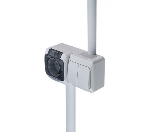 Кабель-канал MultiSet 30x13х2000 мм арочной формы ПВХ  Серый  IMT30130GY  SE