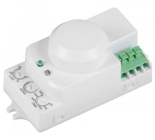 Датчик движения ДД-МВ 201 белый, 1200Вт, 360 гр.,8М,IP20,  LDD11-201MB-1200-001  IEK