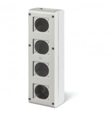 Корпус на 4 поста с основанием 70х87 мм.  DIS6323501  DKC