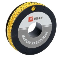 Маркер-кабельный 4,0кв.мм "B" (500шт.) (ЕС-2) EKF PROxima  plc-KM-4-B  EKF