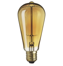 Лампа накаливания ЛОН  60Вт Е27 230В NI-V-ST64-SC17-60-230-E27-CLG  71957  Navigator