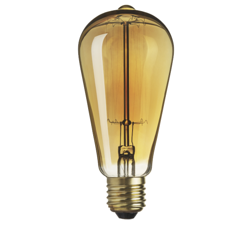 Лампа накаливания ЛОН  60Вт Е27 230В NI-V-ST64-SC17-60-230-E27-CLG  71957  Navigator
