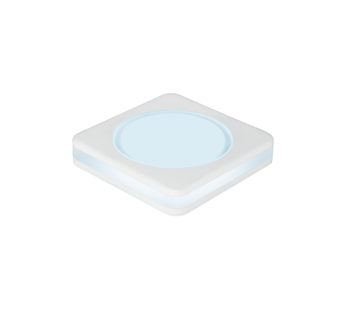 Светильник точечный встраиваемый светодиодный Backlight BL105 Квадрат. Белый, 8W, LED 4000K  BL105  Gauss