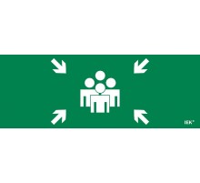 Этикетка самокл. 350х130мм "Место сбора"   LPC10-1-35-13-MSTS  IEK