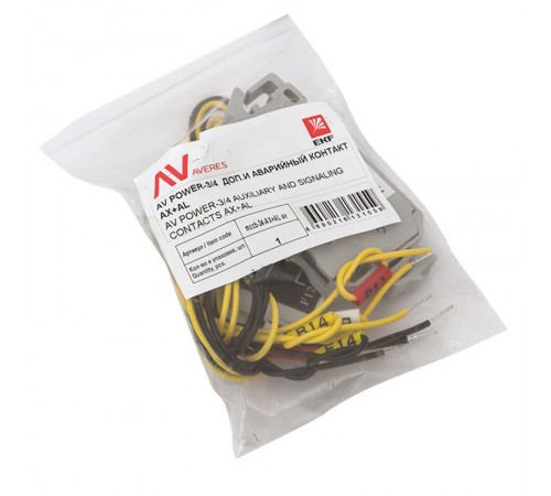 AV POWER-3/4 Доп. и аварийный контакт AX+AL  mccb-34-AX+AL-av  EKF