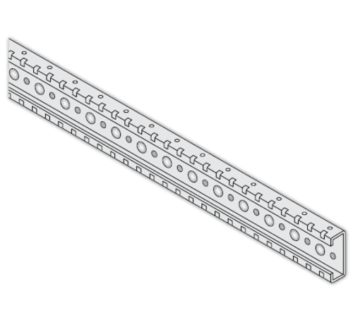 Профиль поперечный гальв. L=288мм(2шт)1STQ007376A0000  ABB