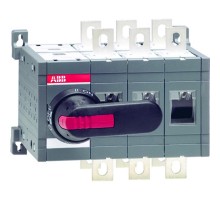 Рубильник реверсивный OT315E03CLP (с ручкой) переключение без разрыва тока  1SCA108630R1001  ABB