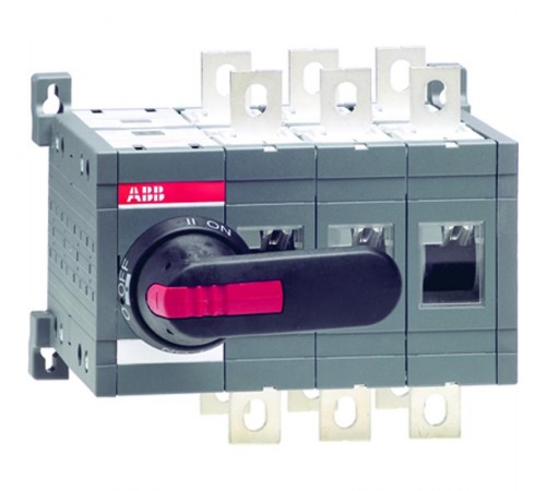 Рубильник реверсивный OT315E03CLP (с ручкой) переключение без разрыва тока  1SCA108630R1001  ABB